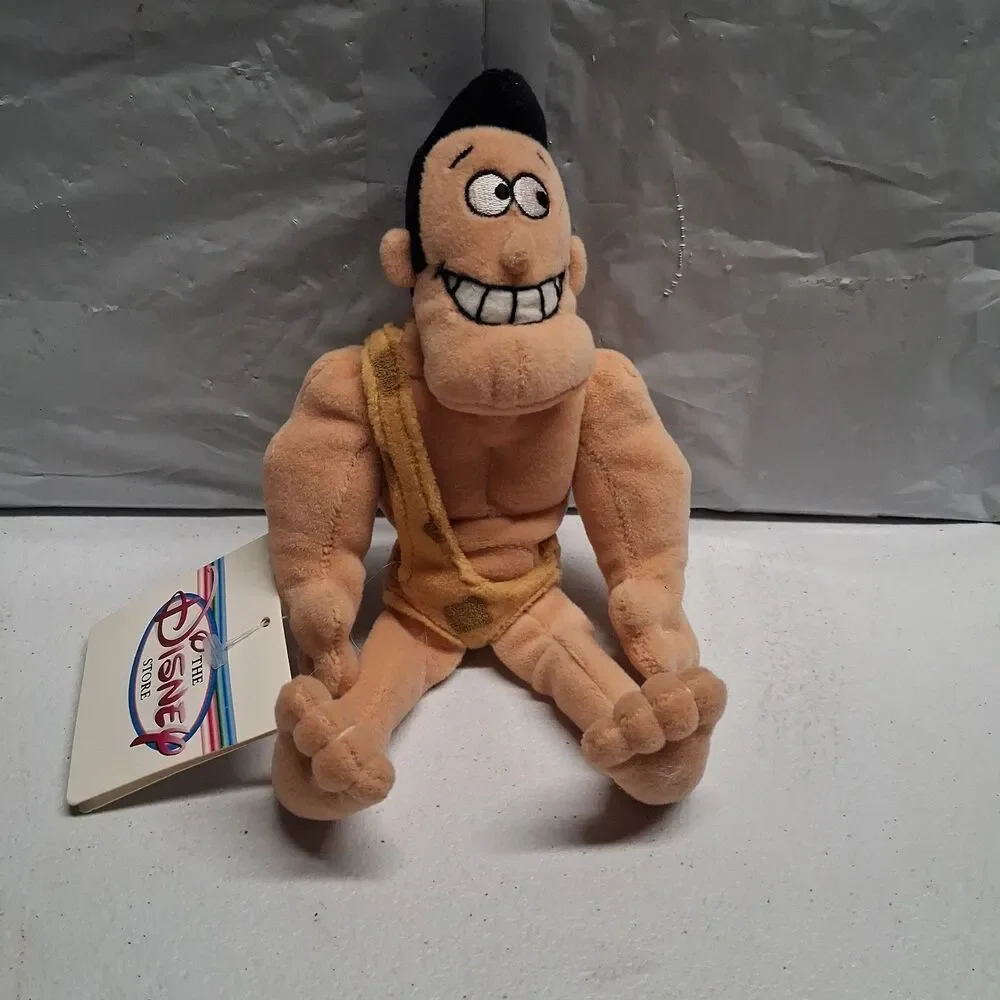 Disney Store George Of The Jungle Bean Bag Plush Doll Beanie Retired With Tag